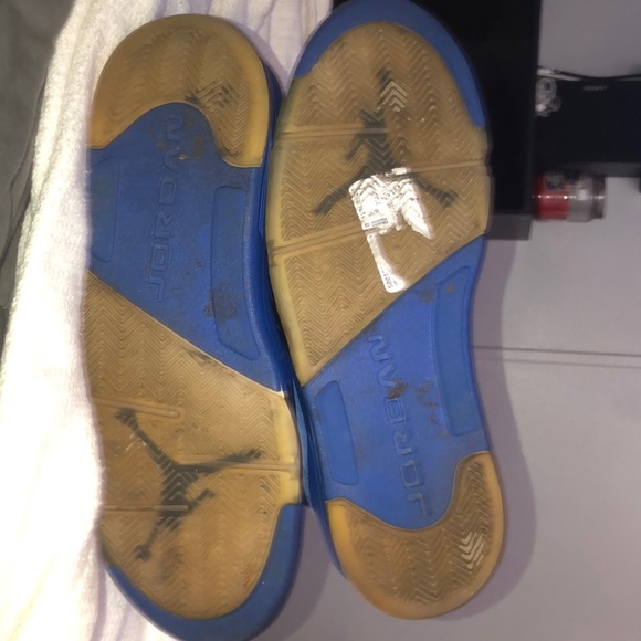 Jordan 5 blue Suede retro 1s 2s 3s 4s 6s 7s 8s 9s - Picture 5 of 8